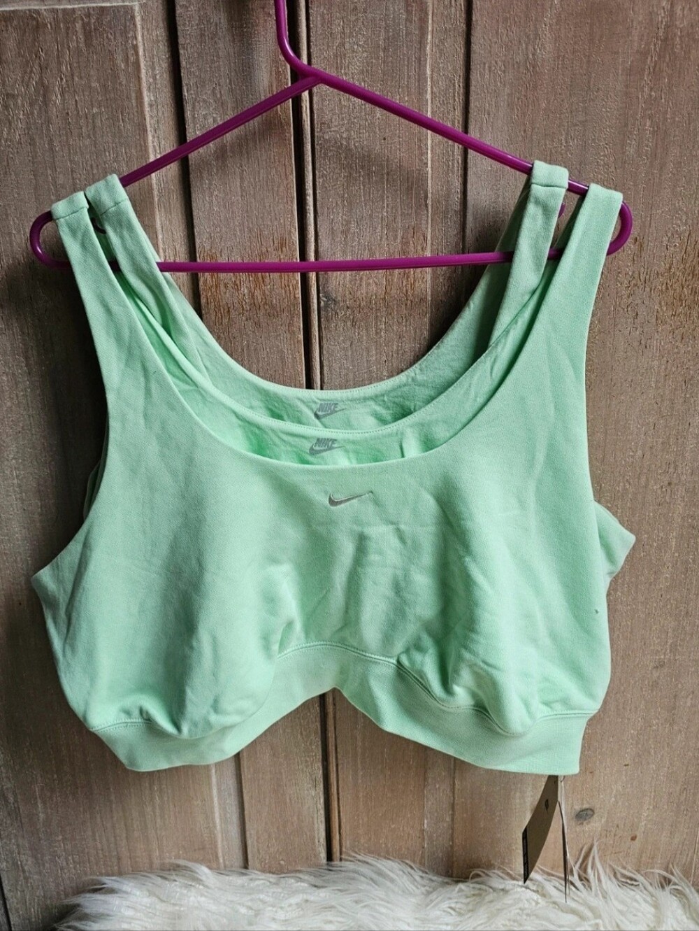 Nike Women's Mint Green Supportive Sports Bra Bundle Of 3 Bras 165.00 Value